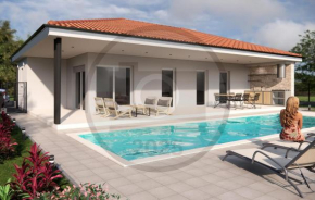 Cozy Home In Zminj With Jacuzzi